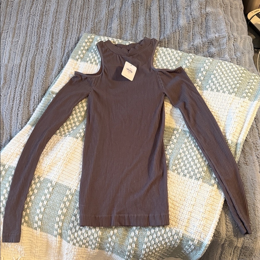 NWT Women’s Intimately free people ribbed long sleeve